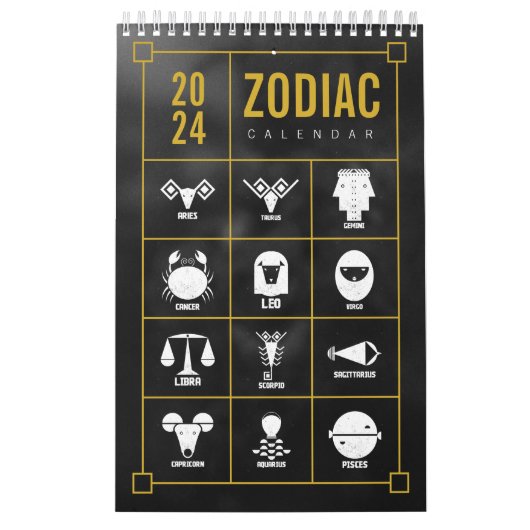 Vedic Zodiac Calendar-Geometric Rashi Art Kalender (Titelbild)