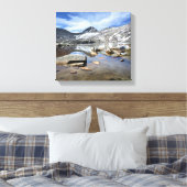 Vee Lake - Sierra Leinwanddruck (Insitu (Schlafzimmer))