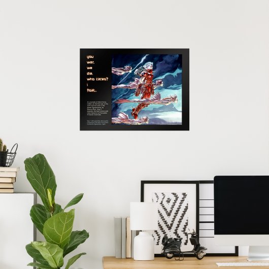 Veep 7 mit Empaths Poster (Heimbüro)