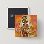 Veerabhadra-Knöpfe Button (Vorne & Hinten)