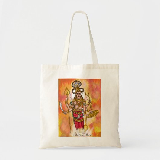 Veerabhadra-Taschentuch Tragetasche (Vorne)