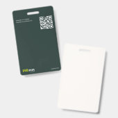 Veeshift ID Abzeichen Ausweis (Vorder- & Rückseite)