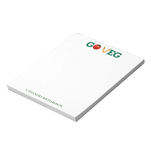 Veg Notepad Notizblock (Rotiert)