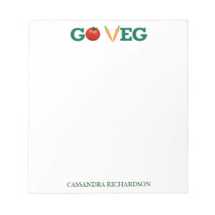 Veg Notepad Notizblock