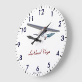 Vega Abenteuer Große Wanduhr (Winkel)