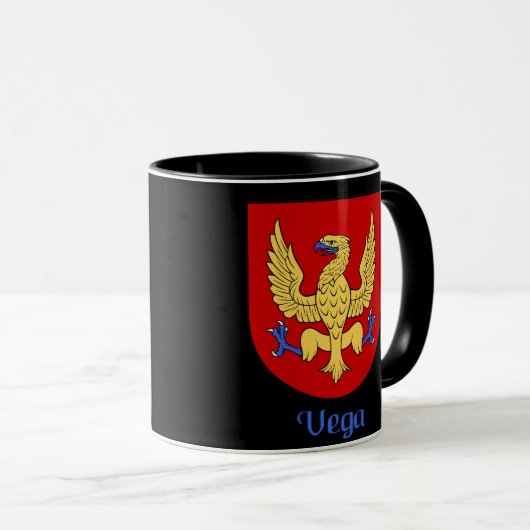 Vega Family Shield-Tasse Tasse (VorderseiteRechts)