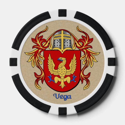 Vega Heraldic Arms Pokerchips (Vorderseite)
