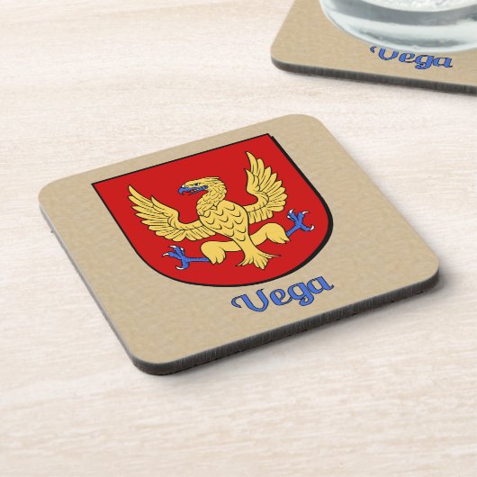 Vega Heraldic Shield Untersetzer (Linke Seite)