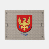 Vega Historischer Schild auf Kobelstein Fußmatte (Vorderseite)