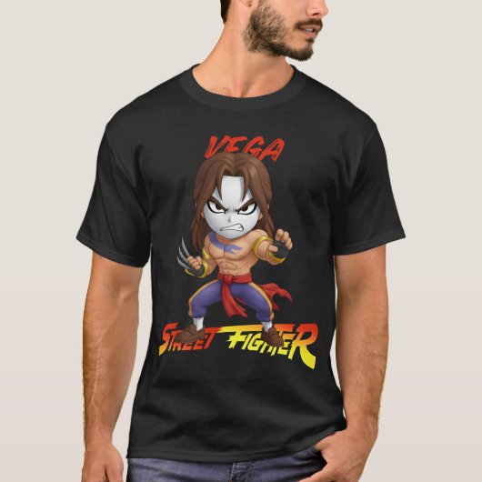 VEGA (The Claw): Street Fighter V Spanish Ninja T-Shirt (Vorderseite)