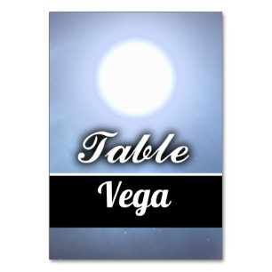 Vega Tischnummer