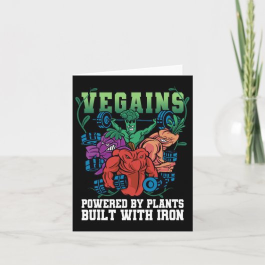 Vegains Powered Karte (Vorderseite)