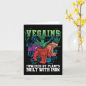 Vegains Powered Karte (Gelbe Blume)