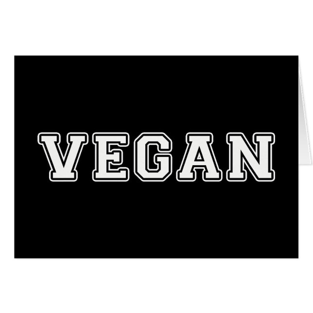 Vegan (Vorderseite (Horizontal))
