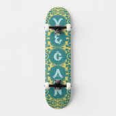 Vegan an Bord Skateboard (Vorderseite)