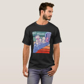 Vegan, arme Tiere T-Shirt (Vorne ganz)