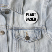 Vegan auf Pflanze Button (Beispiel)