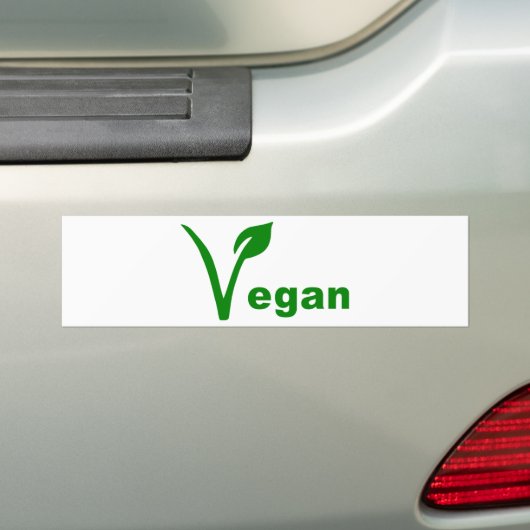 Vegan Autoaufkleber (Auf Auto)