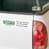 VEGAN AUTOAUFKLEBER (Auf Lkw)
