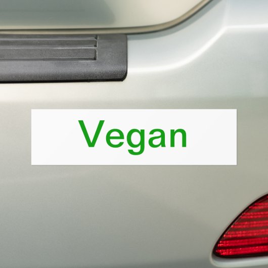 Vegan Autoaufkleber (Auf Auto)