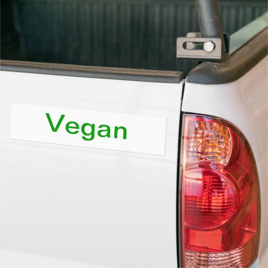Vegan Autoaufkleber (Auf Lkw)