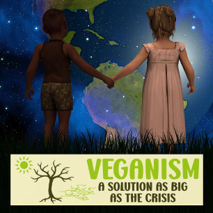 Vegan Autoaufkleber