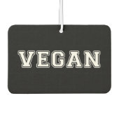 Vegan Autolufterfrischer (Vorderseite)