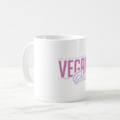 Vegan Babe Kaffeetasse (Vorderseite Links)