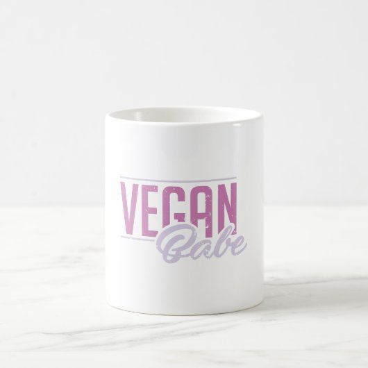 Vegan Babe Kaffeetasse (Mittel)