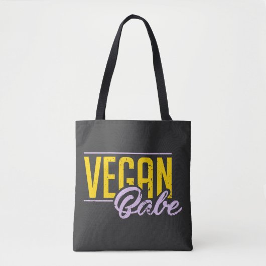 Vegan Babe Tasche (Vorderseite)