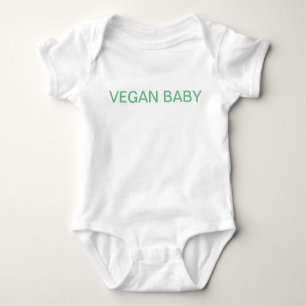 Vegan baby baby strampler