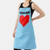 VEGAN BLUE KITCHEN APRON SCHÜRZE (InSitu)