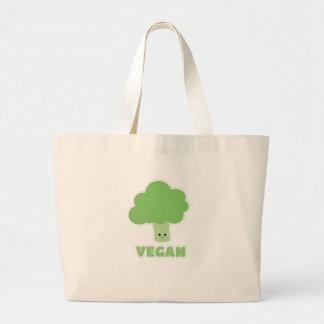 Vegan Broccoli Jumbo Stoffbeutel