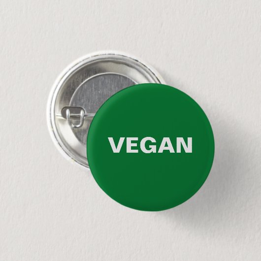 VEGAN BUTTON (Vorne & Hinten)