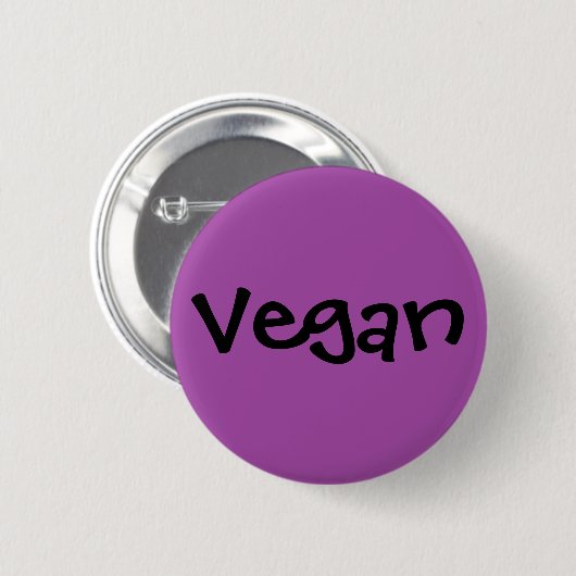 Vegan Button (Vorne & Hinten)
