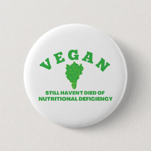 vegan button