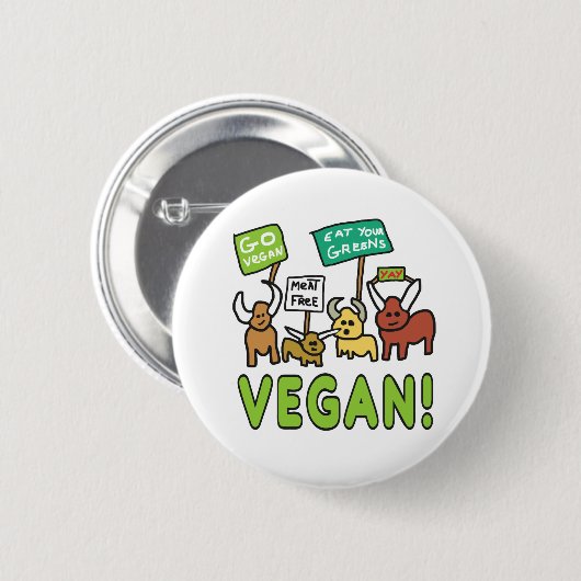 Vegan Button (Vorne & Hinten)
