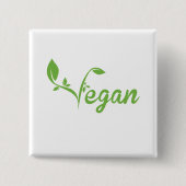 Vegan Button (Vorderseite)