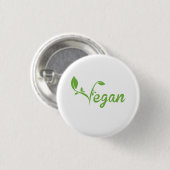 Vegan Button (Vorne & Hinten)
