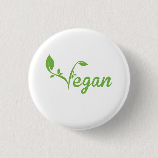 Vegan Button (Vorderseite)