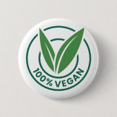 Vegan Button (Vorderseite)