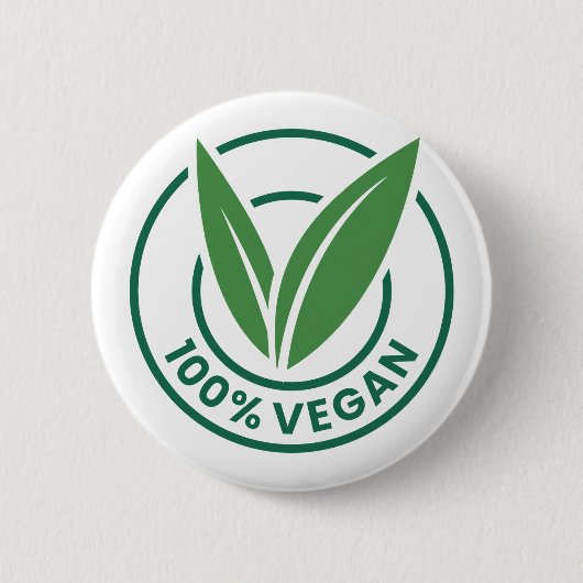 Vegan Button (Vorderseite)