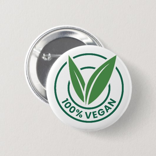Vegan Button (Vorne & Hinten)