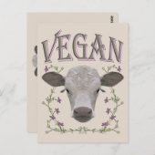 VEGAN - C05 POSTKARTE (Vorne/Hinten)