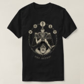 Vegan Chef Baphomet Hail Seitan! Classic T-Shirt (Design vorne)