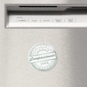 Vegan Compassionate Refrigerator Magnet (In Situ (Geschirrspüler))
