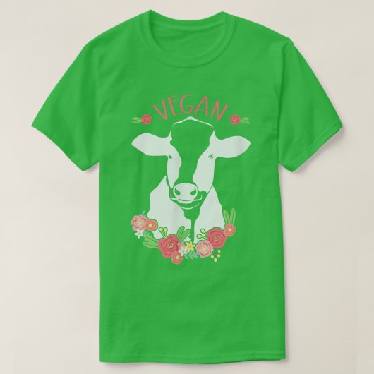 Vegan Cow T-Shirt (Design vorne)