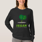 Vegan: Das Geheimnis des weiblichen T - Shirt (Vorderseite)