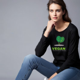 Vegan: Das Geheimnis des weiblichen T - Shirt