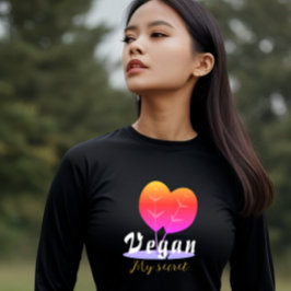 Vegan: Das Geheimnis des weiblichen T - Shirt